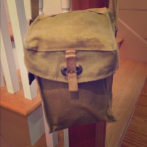 WW II Gas Mask Bag great day bag!